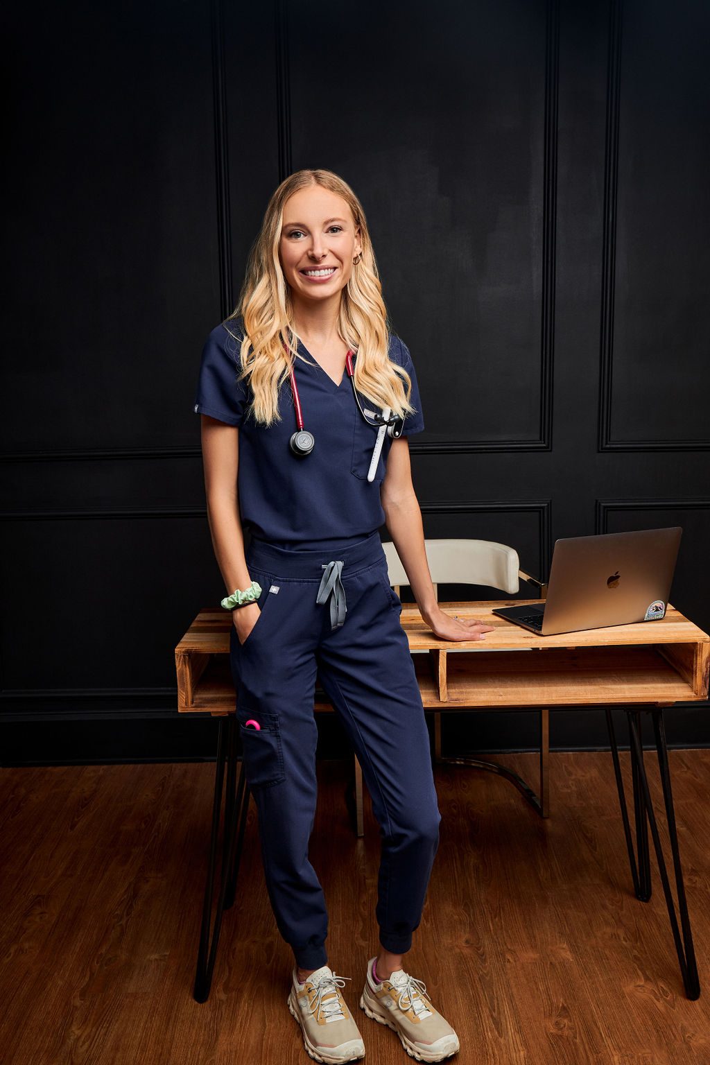 Kat Chapman, BSN, RN planning facial balancing treatment in Huntersville, NC